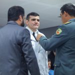 Coronel recebe homenagem após conquistar 1º lugar em curso