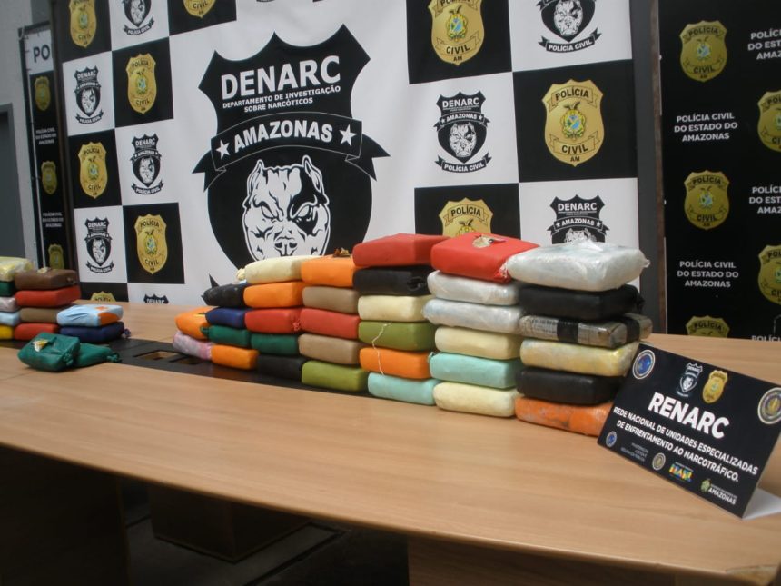 Polícia intercepta carga de drogas avaliada em R$ 1,6 milhão