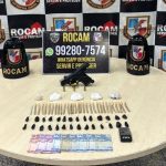 Rocam apreende pistola 9mm e drogas na zona oeste de Manaus