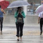 Chuva provocou alagamentos e riscos de desabamento
