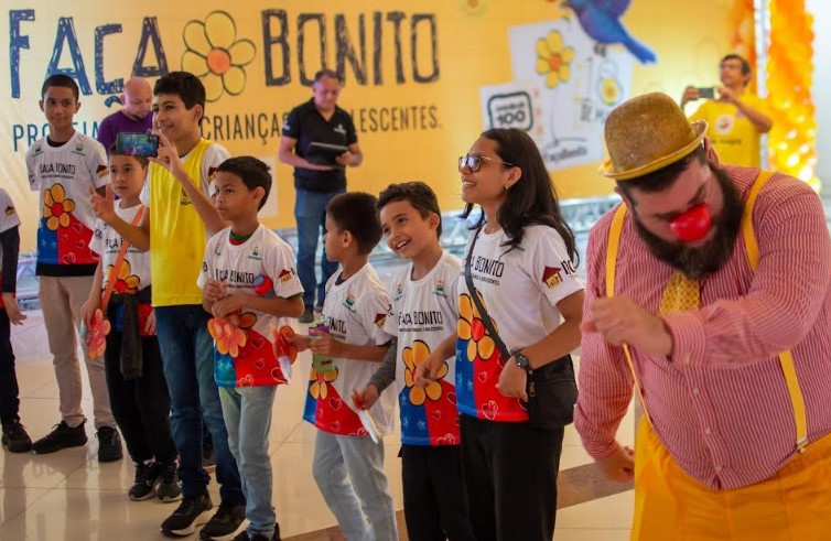 Crianças assistidas pela Sejusc