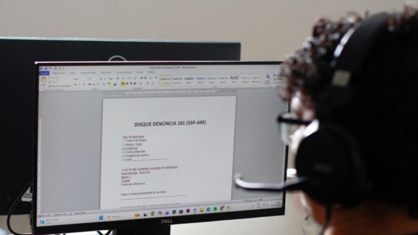 Disque-Denúncia 181 registra mais de 1,4 mil denúncias e resulta em 430 prisões no AM