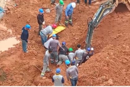 Trabalhador morre soterrado durante obra em condomínio de Manaus