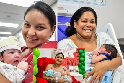 Maternidades estaduais de Manaus registram 34 partos nas primeiras horas do Dia das Mães