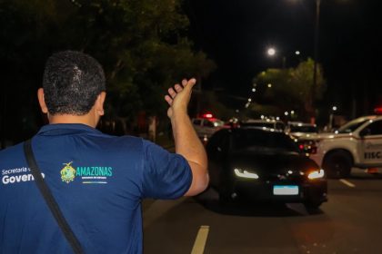 Operação do Detran registra quase mil infrações de trânsito em Manaus