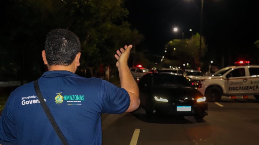 Operação do Detran registra quase mil infrações de trânsito em Manaus