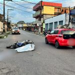 Motociclista morre após colisão com micro-ônibus na zona oeste de Manaus