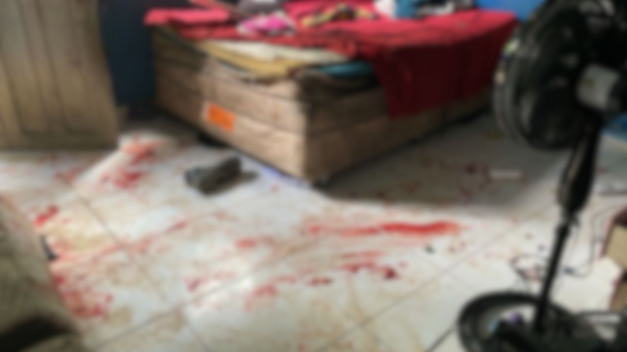 Homem mata esposa com mais de 20 facadas, fere as filhas dela e é morto por populares em Manaus