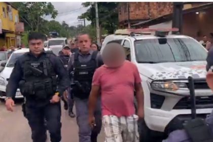 Motorista de aplicativo é preso tentando estuprar menina de 13 anos em Manaus