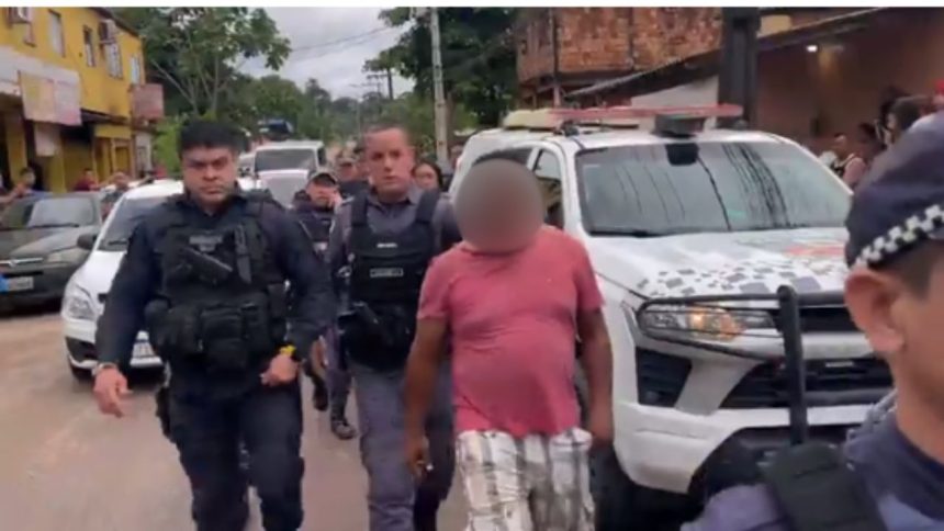 Motorista de aplicativo é preso tentando estuprar menina de 13 anos em Manaus