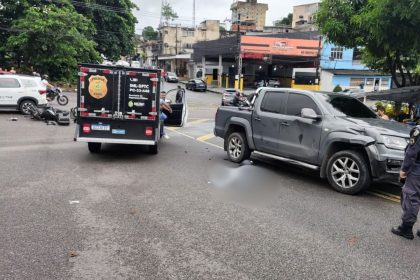 Entregadora morre após colisão entre motocicleta e carro no bairro Praça 14