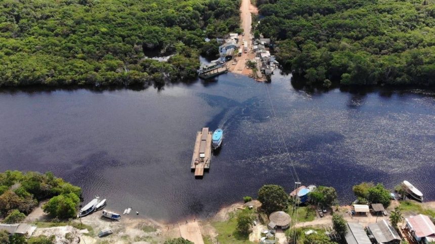 Trecho do meio da BR-319 recebe liberação de canteiro para ponte no rio Igapó-Açu