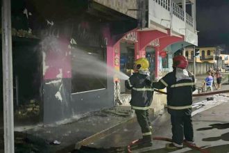 Incêndio atinge estabelecimento comercial em Manicoré