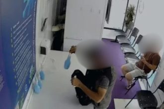 Câmeras registram homem furtando lavanderia 24 horas na zona sul de Manaus