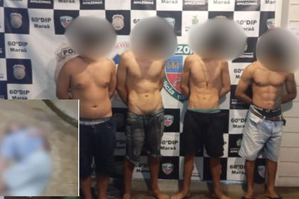 Quatro são presos suspeitos de agredir homem até a morte em Maraã