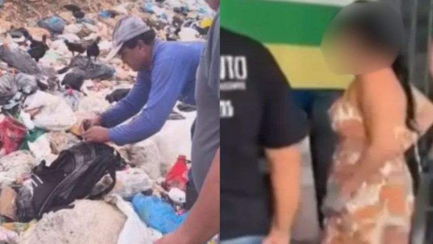 Presa mulher que jogou recém-nascida em lixão de Manacapuru