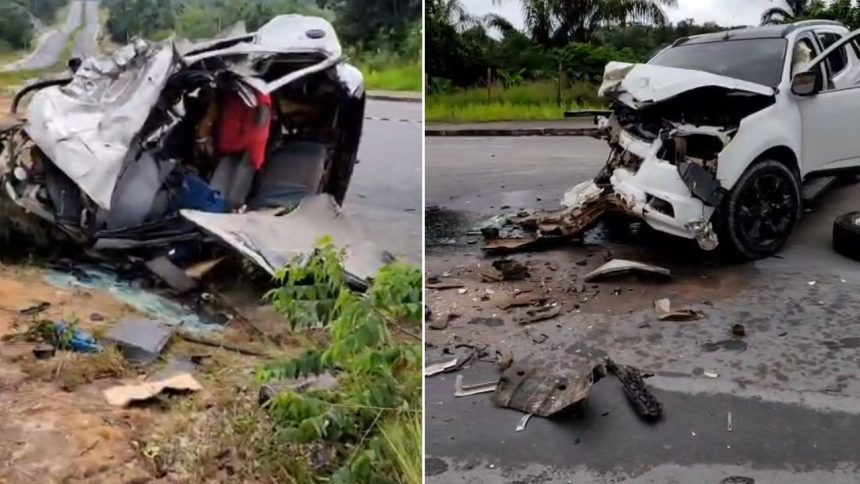 Colisão entre dois veículos deixa um morto e um ferido na avenida Margarita, em Manaus