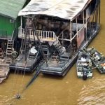 Operação no Amazonas destrói 50 dragas do garimpo ilegal