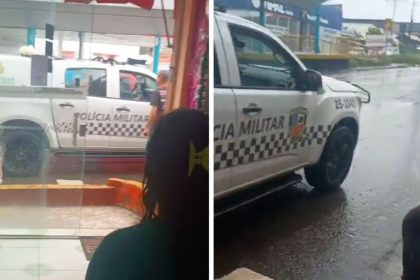 Dupla em motocicletas invade floricultura e realiza assalto na zona norte de Manaus