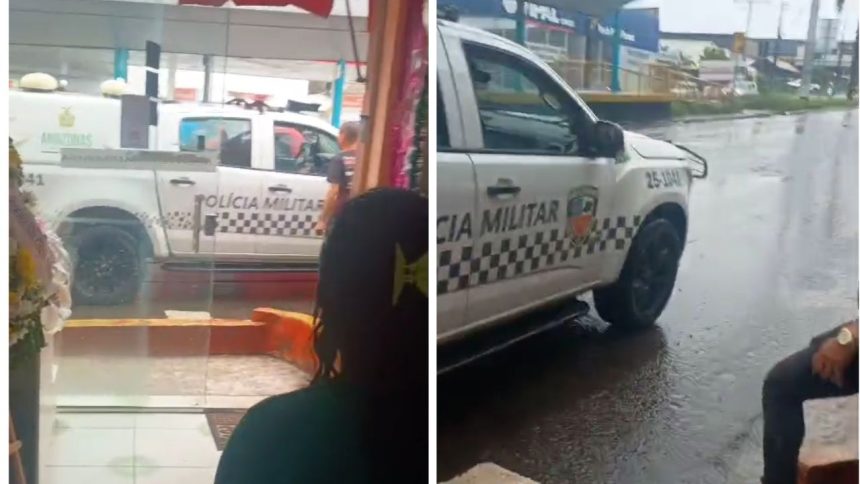 Dupla em motocicletas invade floricultura e realiza assalto na zona norte de Manaus