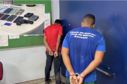 Assaltantes são presos após passageiros denunciarem arrastão em ônibus da linha 130 em Manaus
