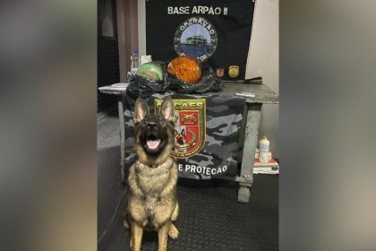 Polícia apreende mais de 23 quilos de cocaína em cilindros frigoríficos no Amazonas