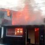 Incêndio destrói residências e gera correria entre moradores em Coari