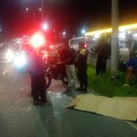 Motociclista morre após colisão com poste na Avenida Cosme Ferreira