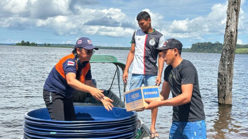 Cheia no Amazonas afeta mais de 158 mil pessoas e mobiliza ações de assistência