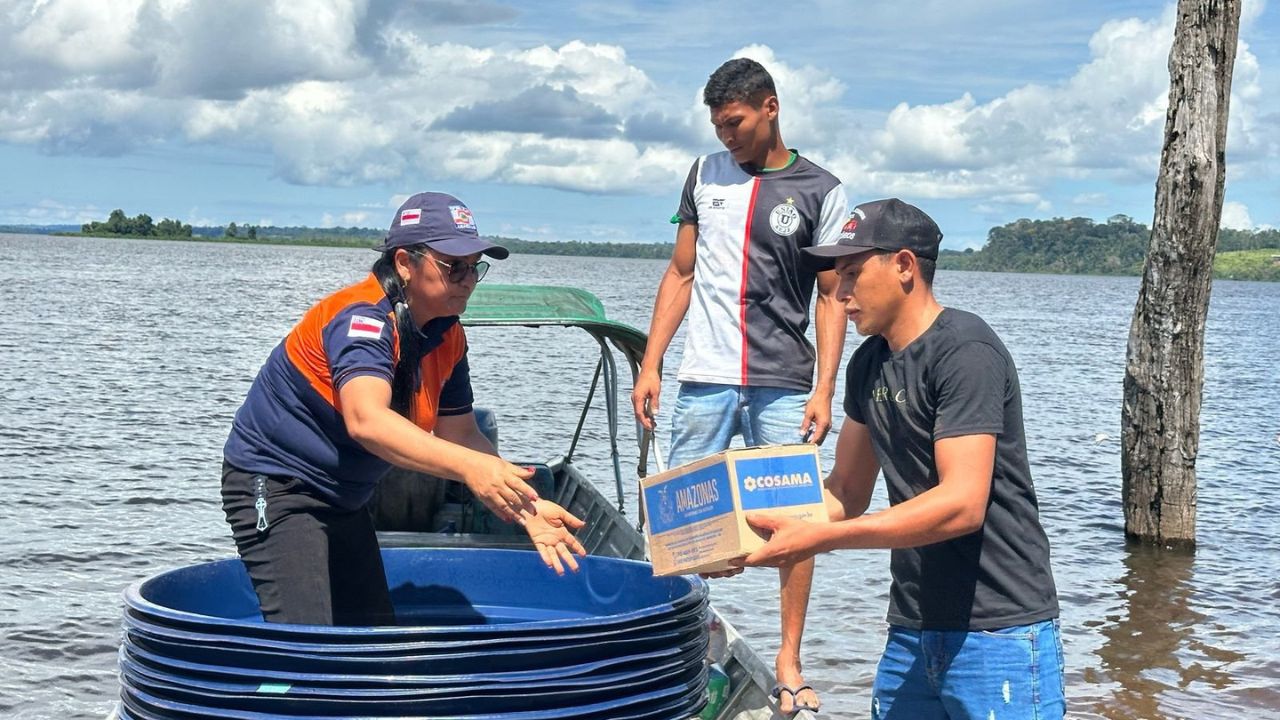 Cheia no Amazonas afeta mais de 158 mil pessoas e mobiliza ações de assistência