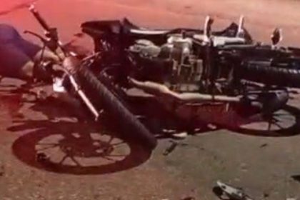 Colisão entre duas motocicletas deixa um morto no bairro Novo Israel