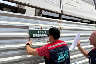 Obra onde operário morreu soterrado foi embargada