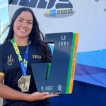 Nadadora Kathleen Manoella é ouro dos JUBs Praia 2026