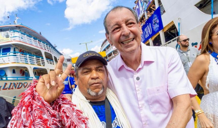 Omar Aziz faz visita técnica a projeto de novo porto