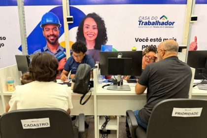 Sine seleciona para 586 vagas entre emprego e estágio