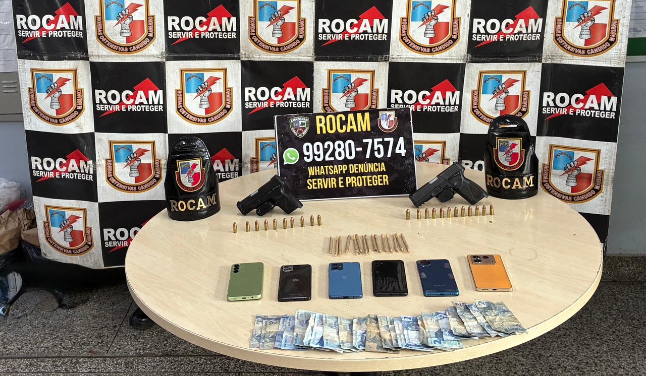 Apontado como líder do tráfico no Prosamim é preso com armas em Manaus