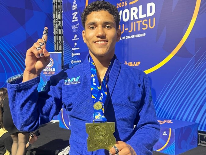 Atleta de Manaus, Hallysson Marcelino.