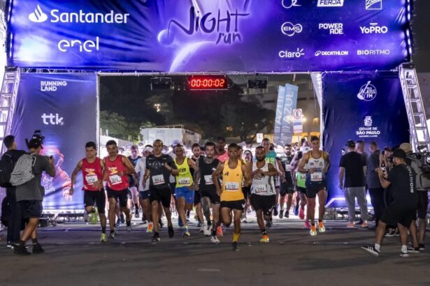 Corrida de rua Santander Night Run acontece neste sábado
