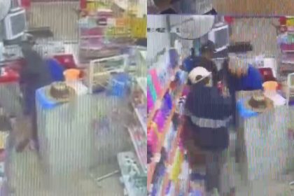 Vídeo mostra momento em que criminosos matam dono de padaria em Manaus