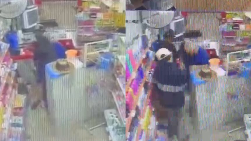 Vídeo mostra momento em que criminosos matam dono de padaria em Manaus