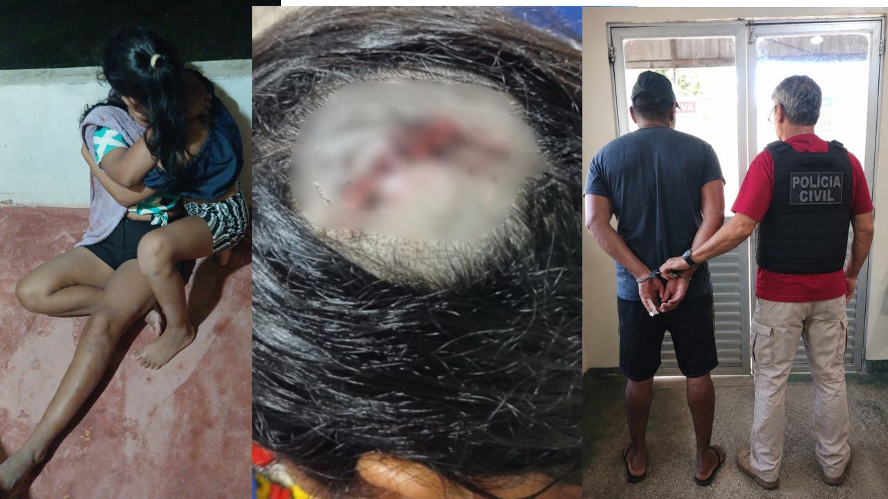 Homem é preso após tenta mantar mulher na frente da filha em Itapiranga