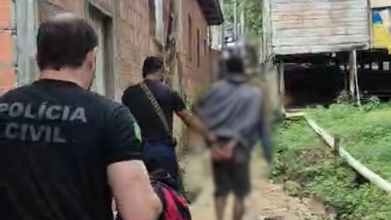 Pai é preso por estuprar a própria filha de 5 anos em Tapauá