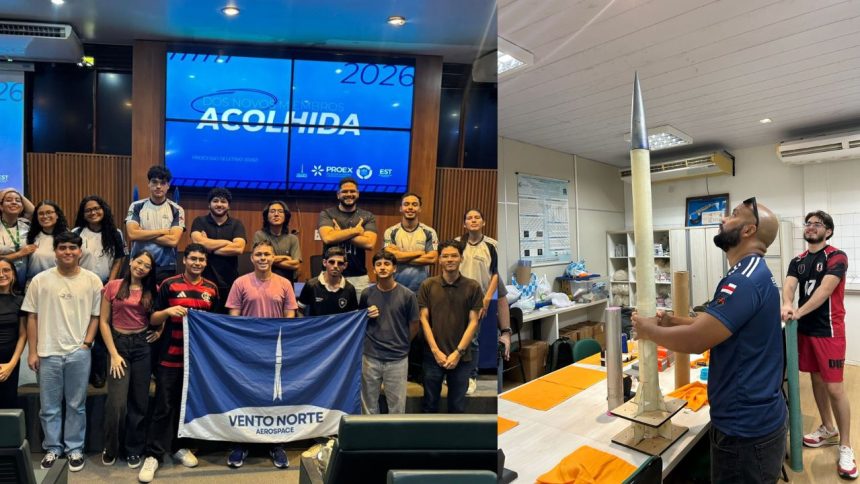 UEA forma primeira equipe de foguetemodelismo do Amazonas e lança projeto voltado a escolas públicas