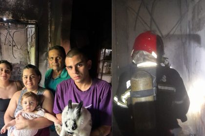 Coelha heroína ajuda a salvar família de incêndio em residência de Manaus