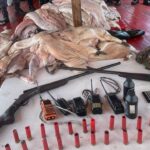 Fiscalizações apreendem drogas, armas e mais de 350 quilos de pescado e carne de caça ilegal no AM