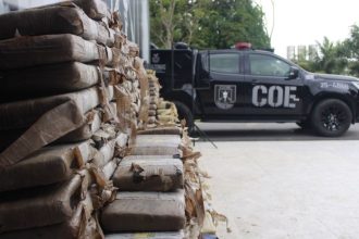 Operação registra 832 prisões e apreensão de mais de 4,1 toneladas de drogas no Amazonas