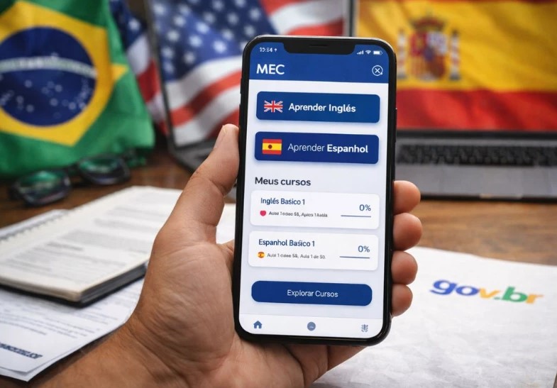 Plataforma MEC Idiomas oferece mais de 800 aulas gratuitas