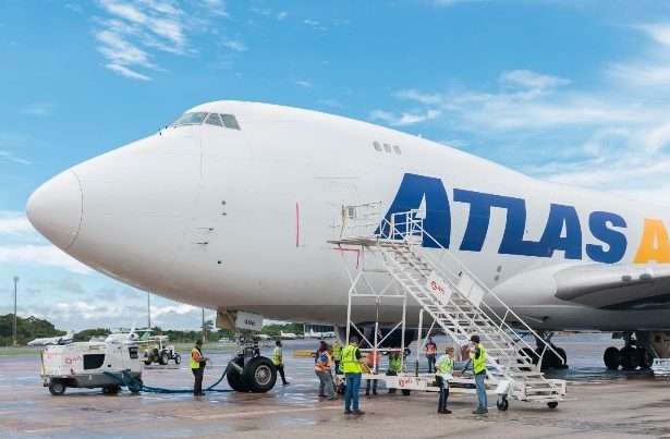 Movimentação de cargas no Aeroporto de Manaus