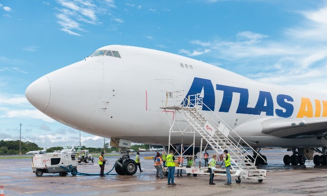 Movimentação de cargas no Aeroporto de Manaus