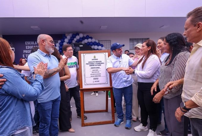 Roberto Cidade inaugura unidade do Cetam no Careiro